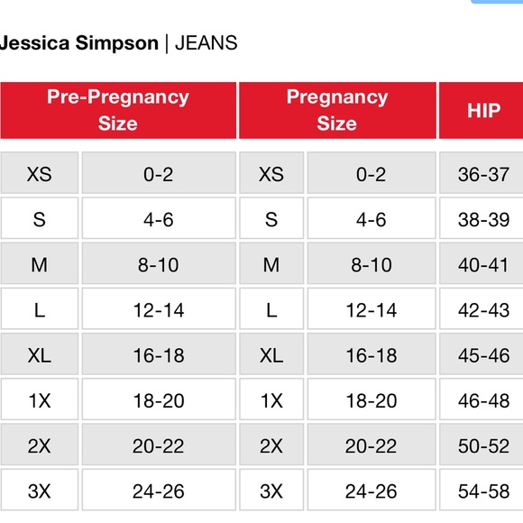 Jessica Simpson Maternity Jeans PXS - Picture 14 of 14